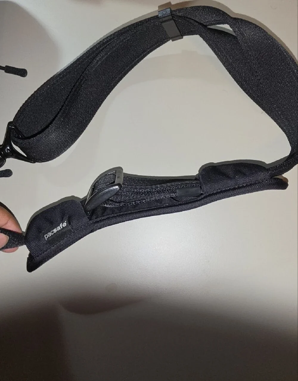 Pacsafe Metrosafe LS Black Anti-Theft Travel Shoulder/Sling Bag